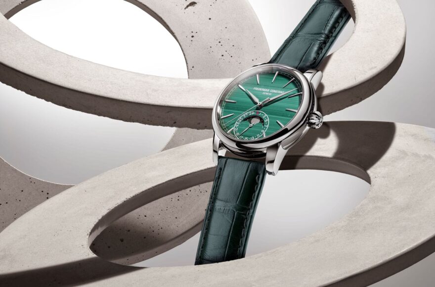 Frederique Constant Classic Moonphase Date Manufacture malachite