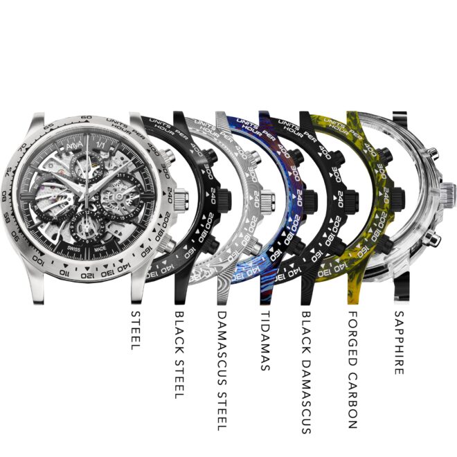 chronograph watch cases