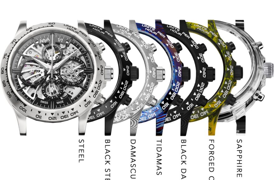 chronograph watch cases