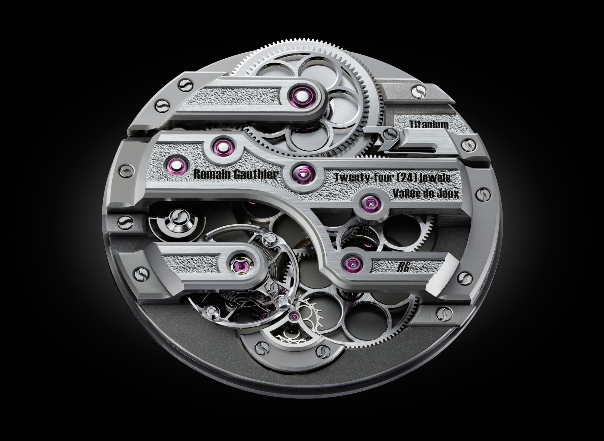 Mouvement Romain Gauthier Titanium Edition Bracelet