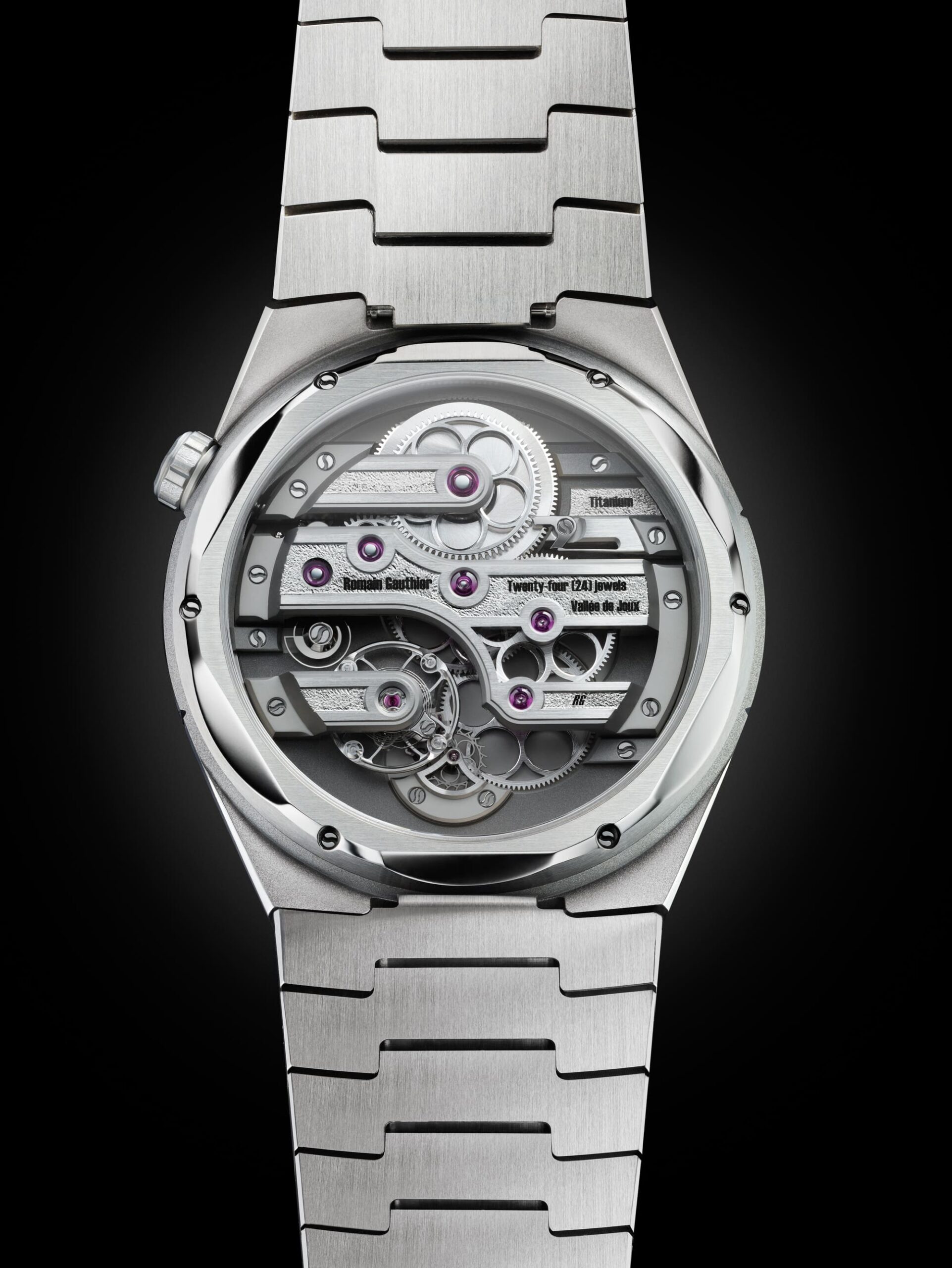 Montres C by Romain Gauthier Titanium Edition Bracelet