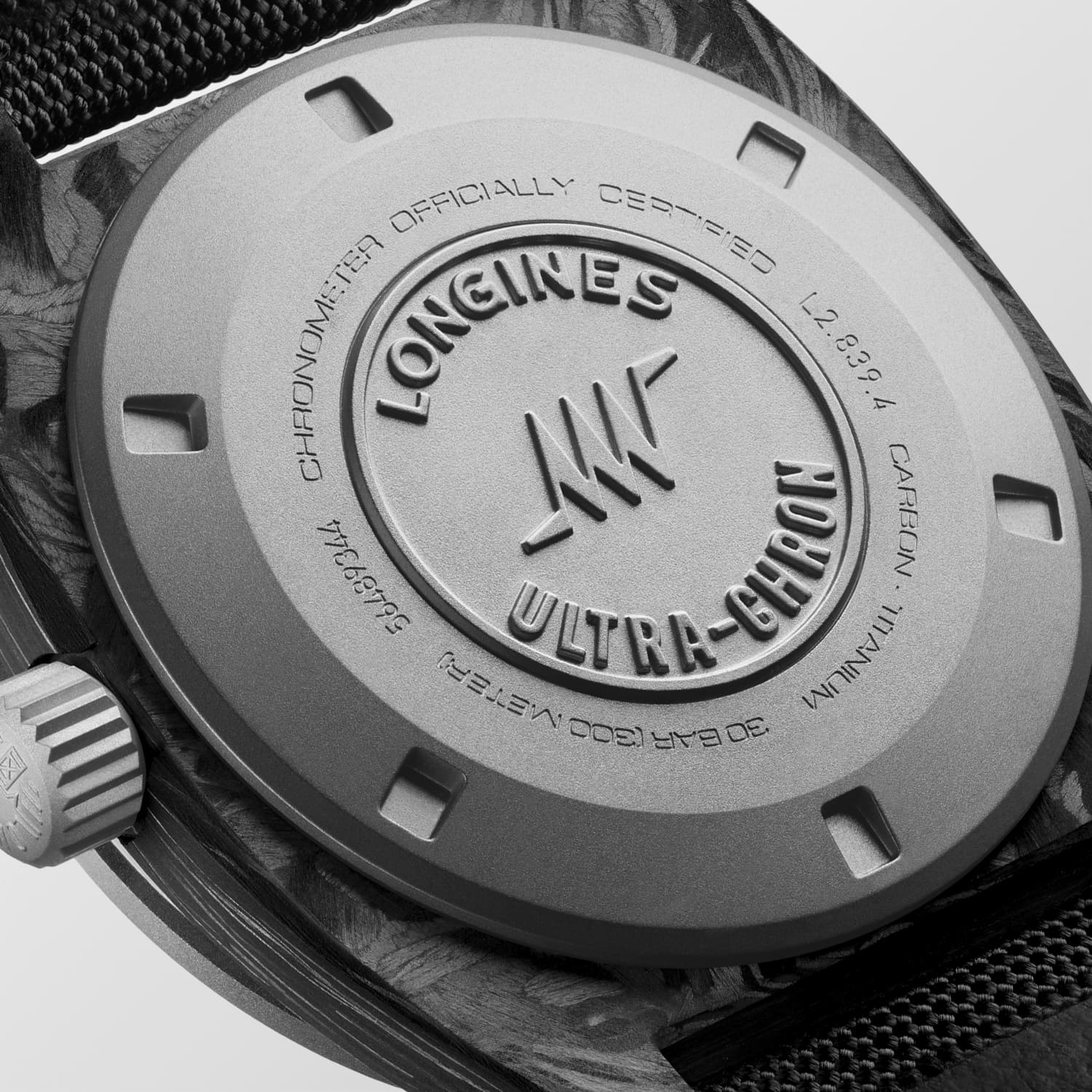 Longines Ultra-Chron Carbon watch