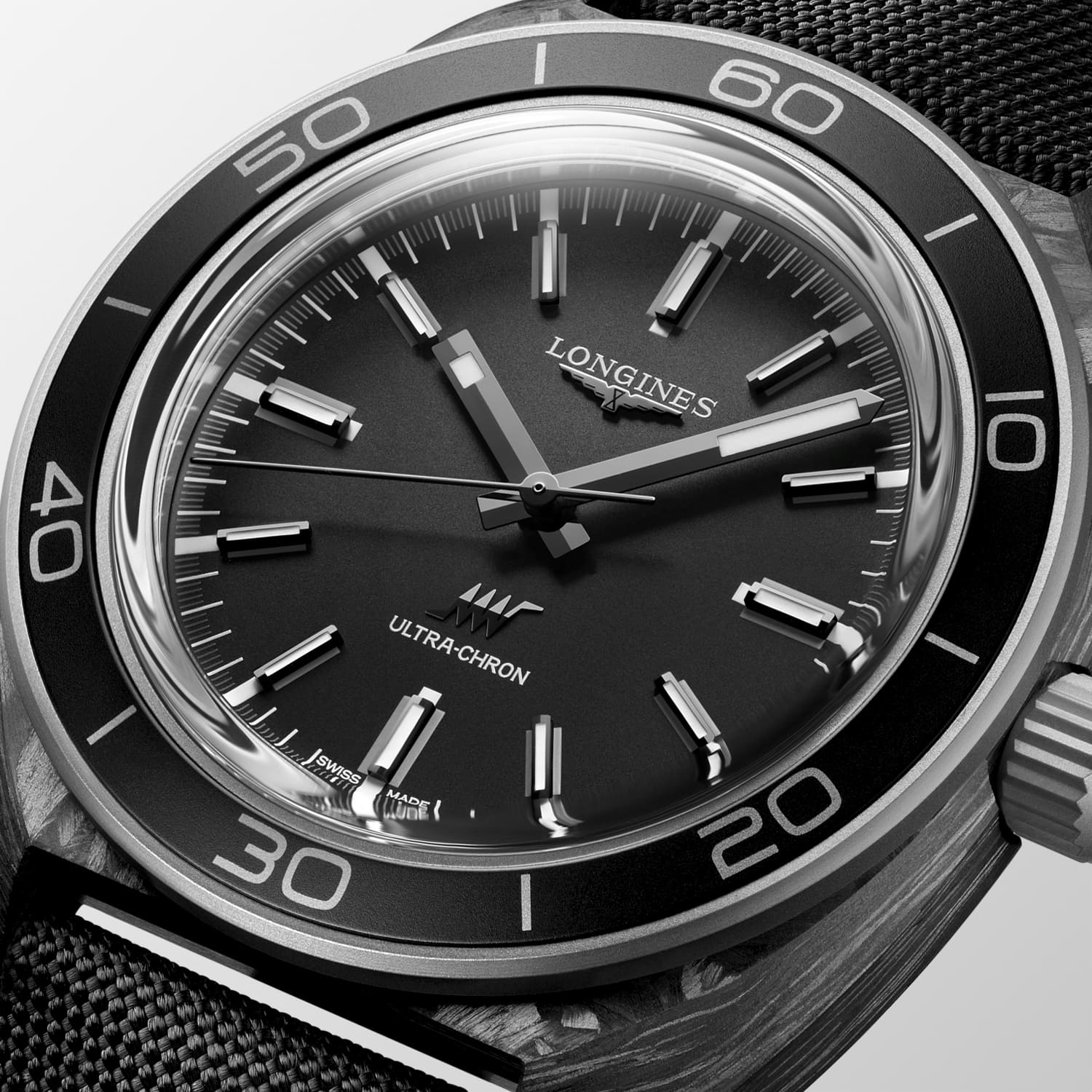 Montre Longines Ultra-Chron Carbon