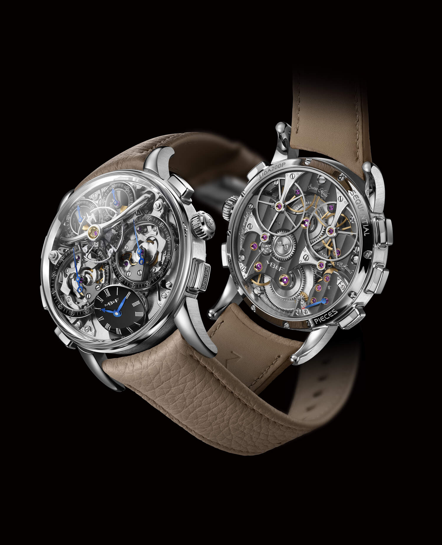 mbandf montre LM Sequential Flyback Longhorn