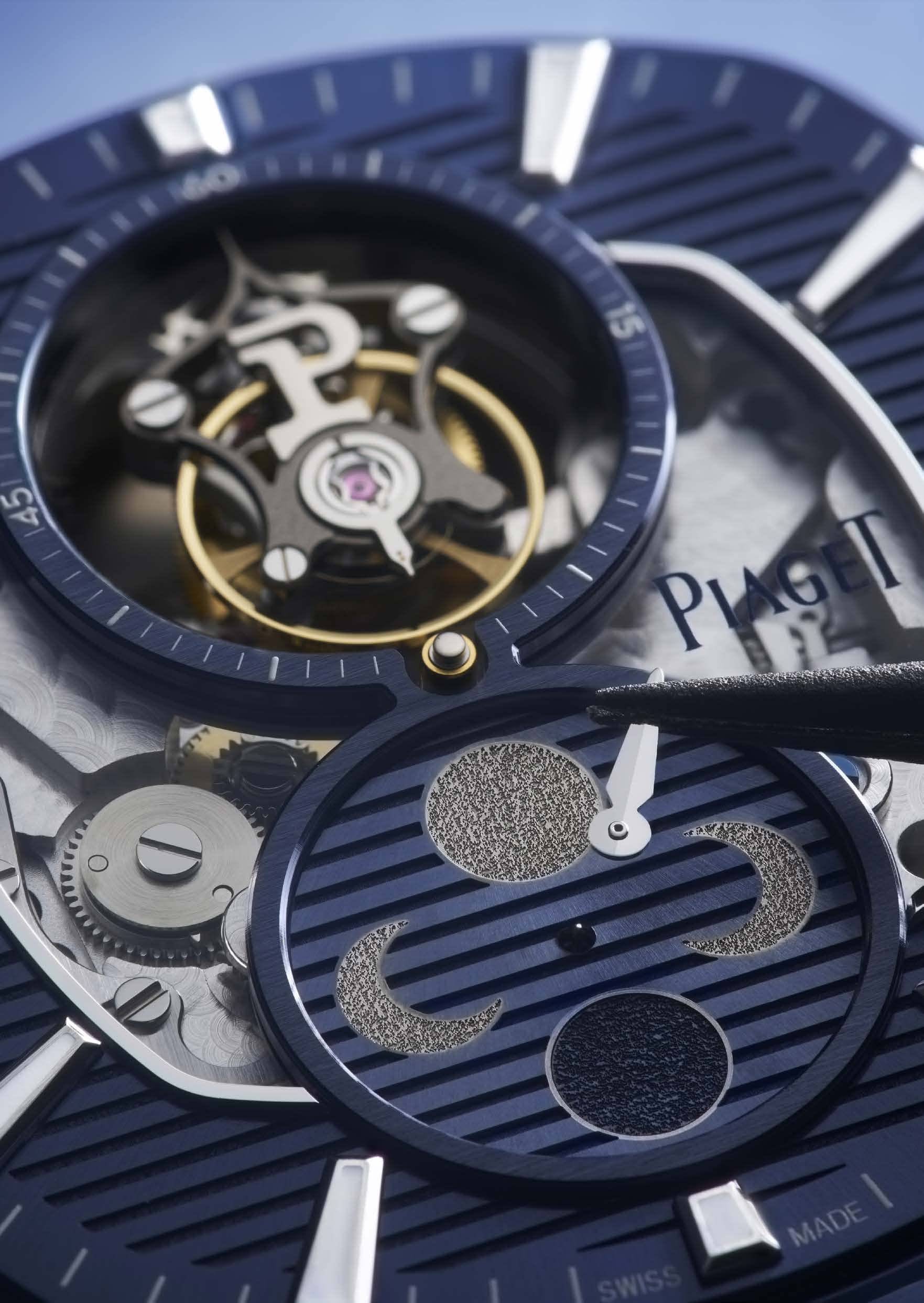 watch Piaget Polo Flying Tourbillon Moonphase